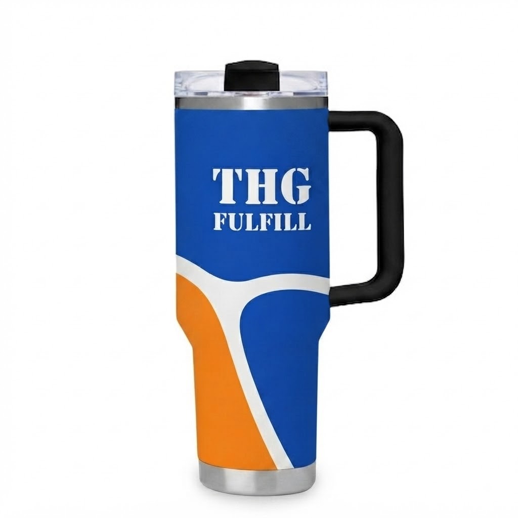 40oz First Generation Large Capacity Handle Car Cup - Black