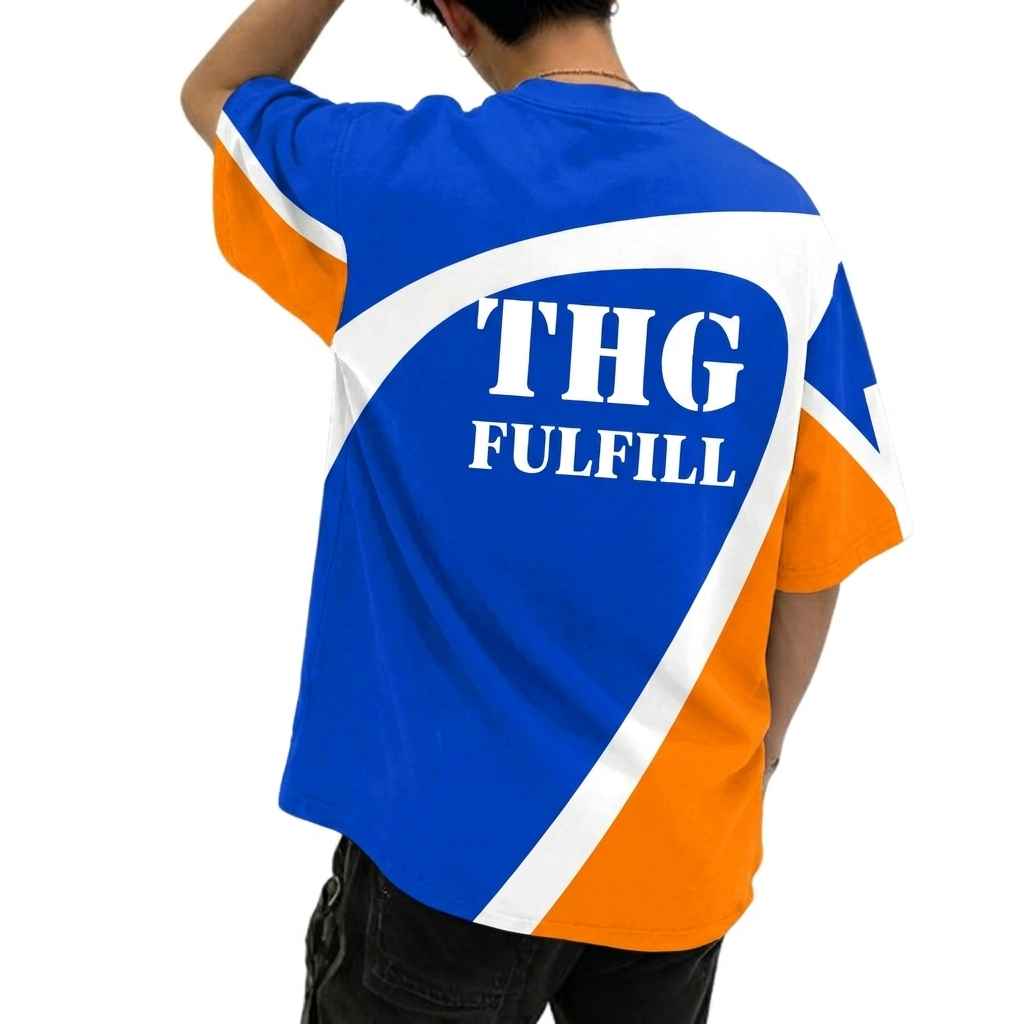 Men's Washed T-shirt - Back (US Warehouse)