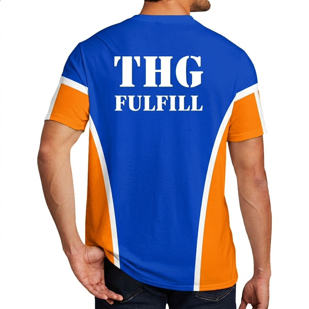 Men's single-sided printed T-shirt (GSM200 g) - DTF process