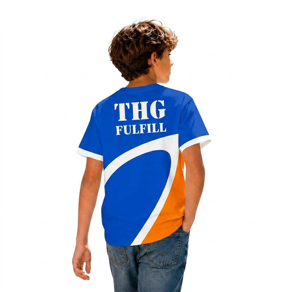 Children's single-sided printed T-shirt (GSM180 g) - DTF process