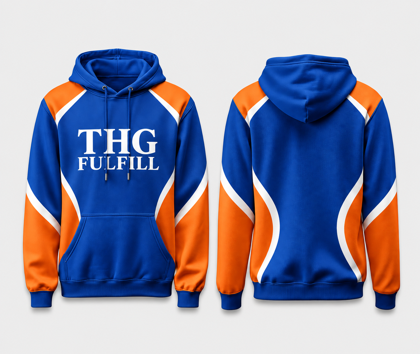 Applique Embroidered Classic Hoodie