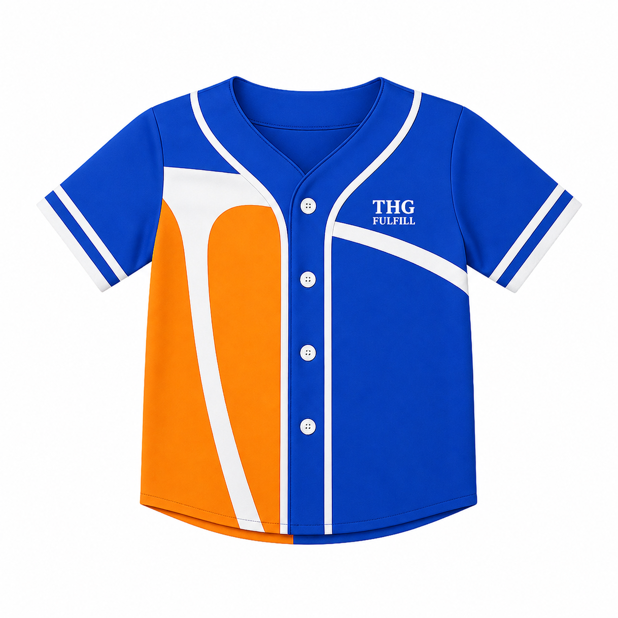 All-Over Print Kids and Youth Baseball Jersey