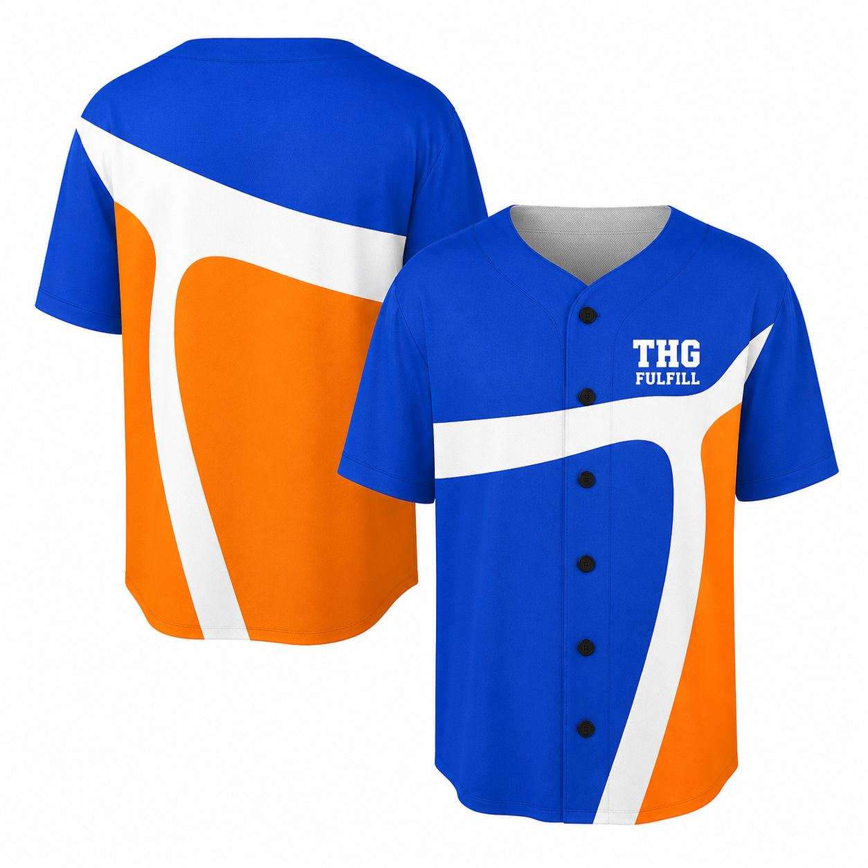 All-Over Print Premium Baseball Jersey - No Pipping