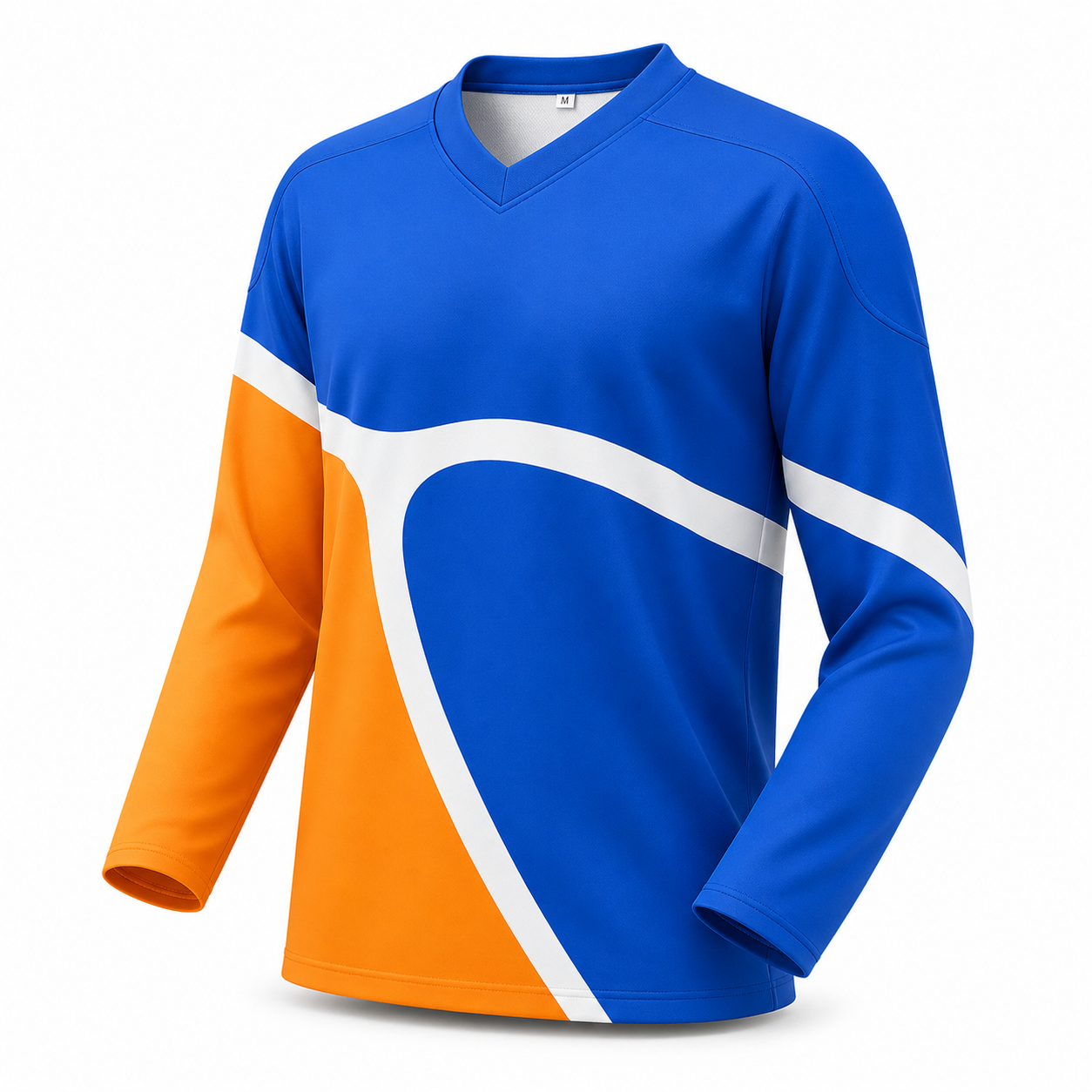 All-Over Print V-Neck Hockey Jersey