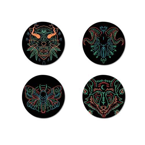 Fridge magnets (pack of 4)